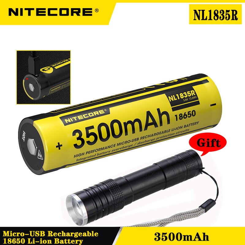 NITECORE NL1835R 18650 3500mAh  ũ USB ..